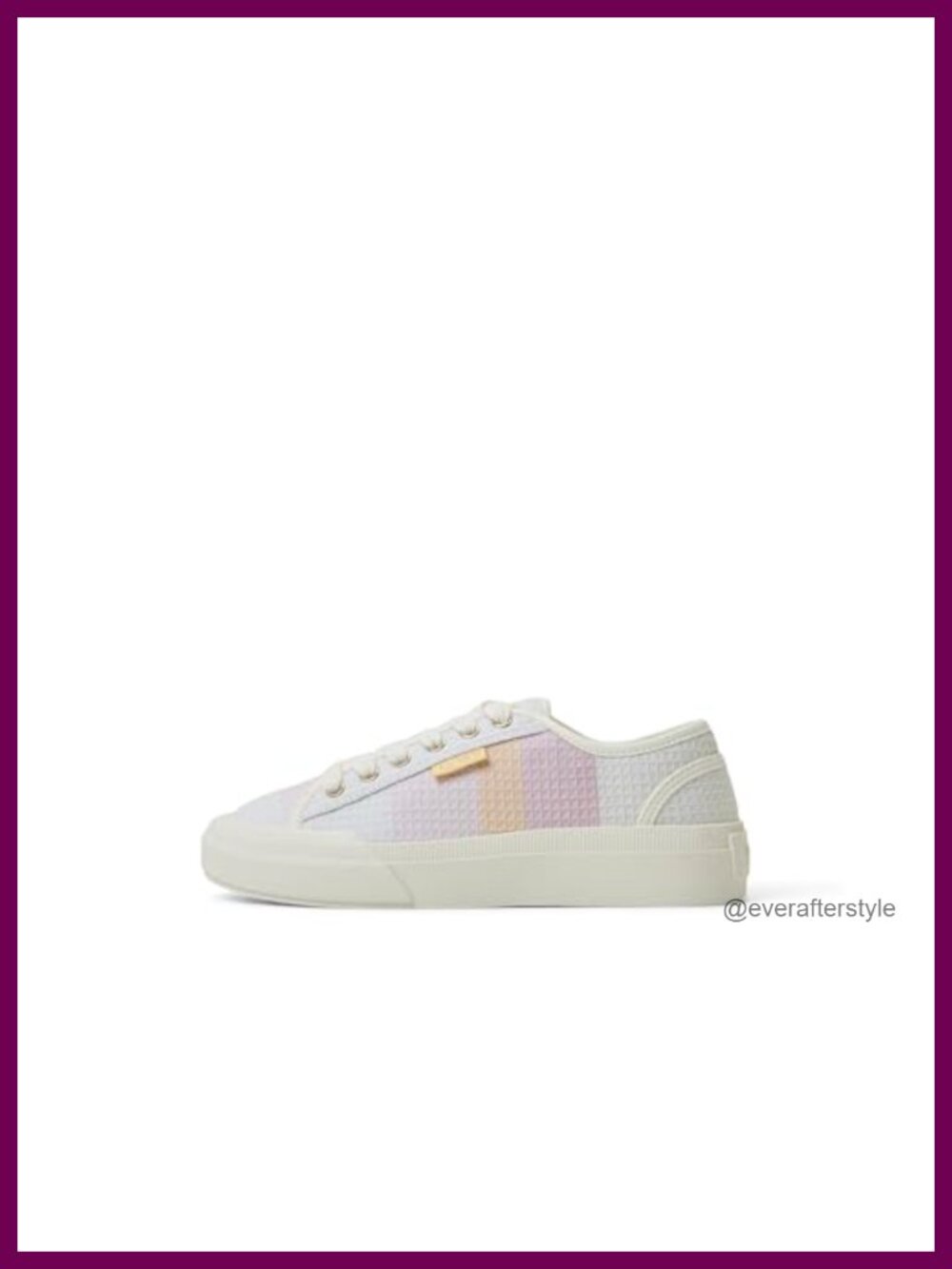 Roxy Marina Women's Platform Sneakers Cotton Lace-Up Casual Shoes